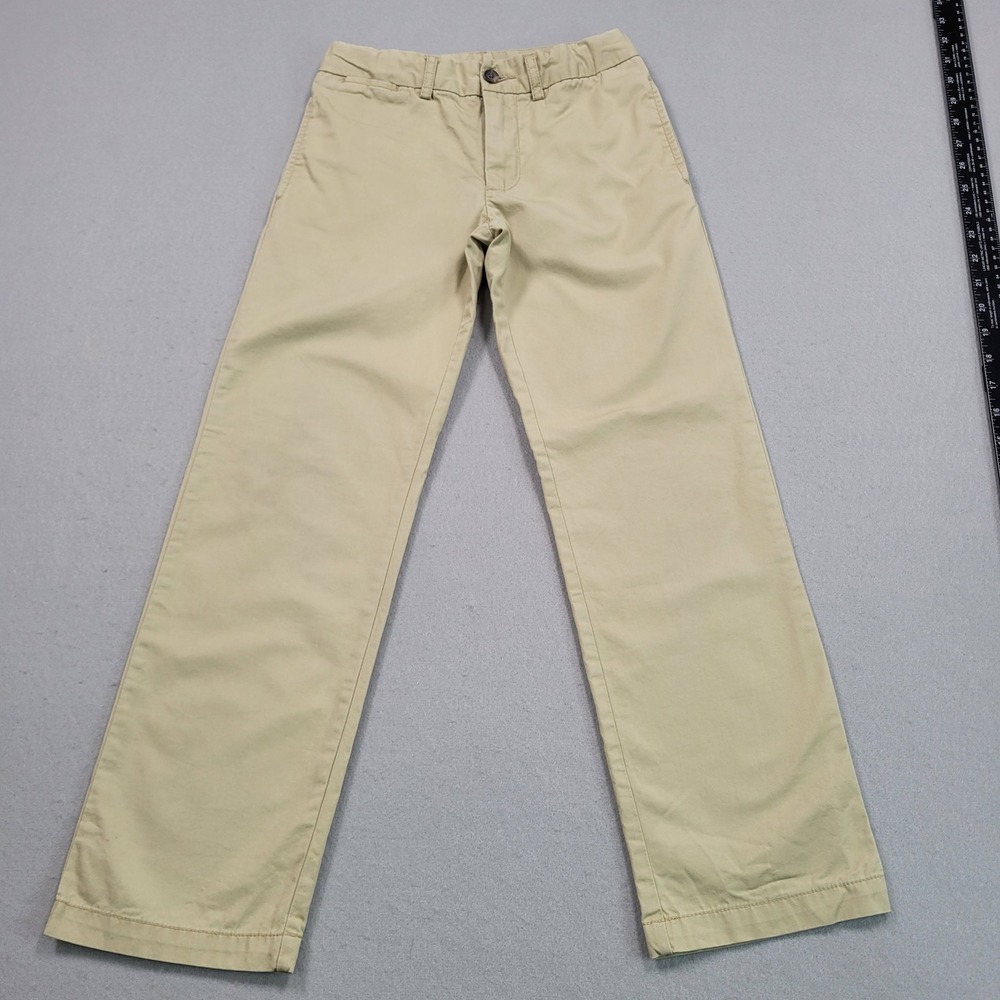 Polo Ralph‎ Lauren Kids Boys Size 8 Khaki Chino Pants Tan Cotton Straight Leg